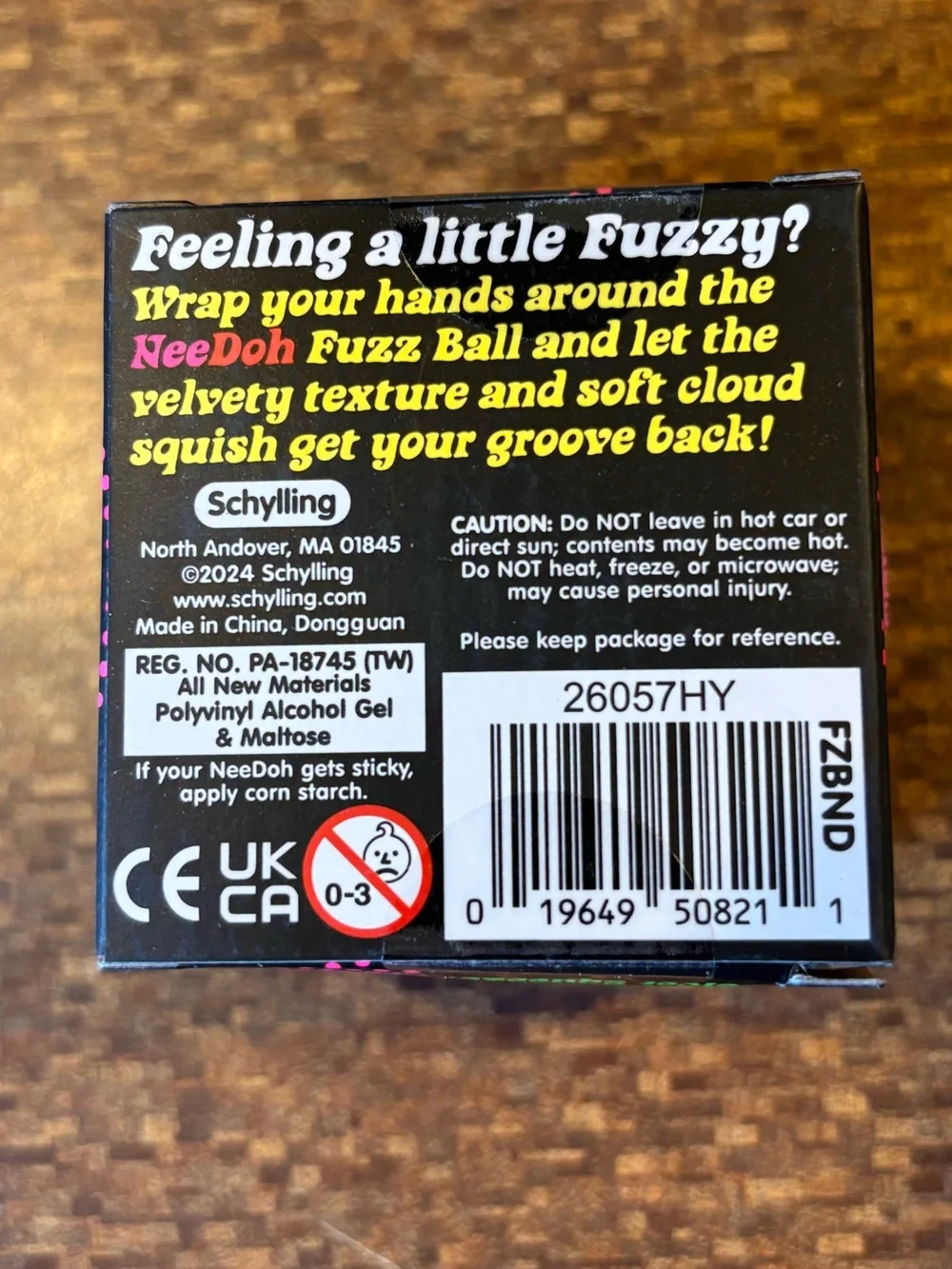 NeeDoh Fuzz Ball- Pink